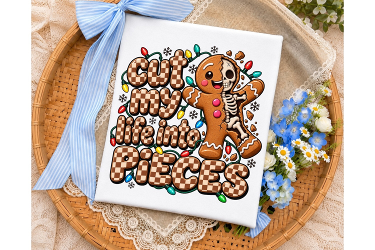 Cute the Gingerbread PNG Sublimation