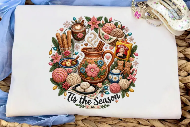 Tis the Season Abuelita PNG Sublimation