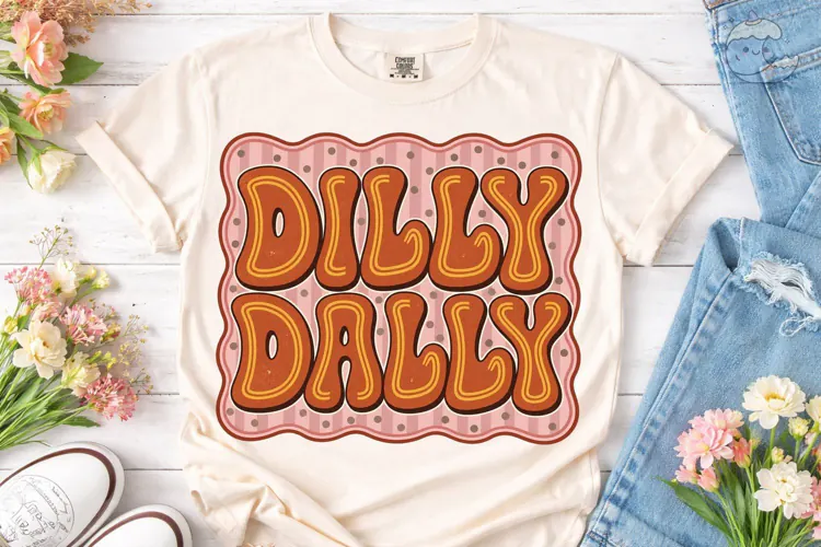Dribble Drabble Donut PNG Sublimation Sh