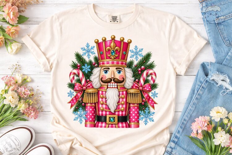 Nutcracker Christmas PNG Sublimation Des example image 1