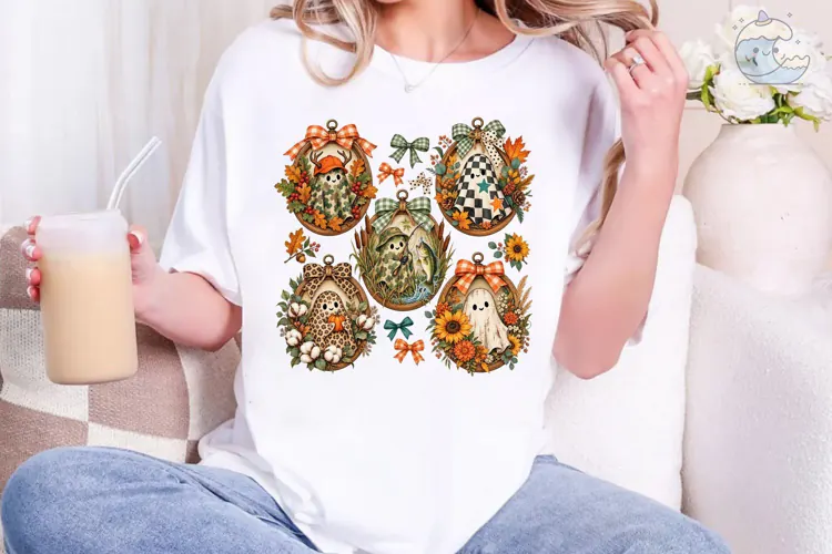Autumn Gnomes Halloween PNG Sublimation