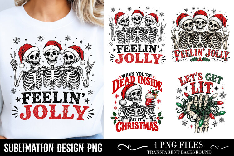 Trending Christmas PNG, Funny Christmas Sublimation PNG example image 1