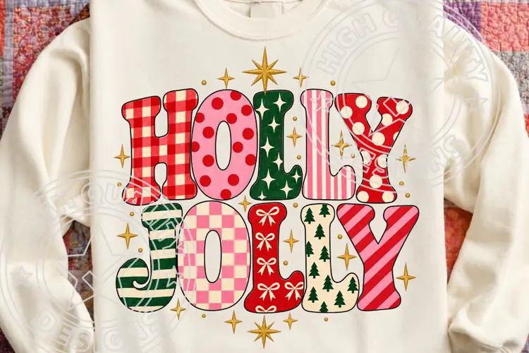 Trending Christmas PNG, Holly Jolly PNG