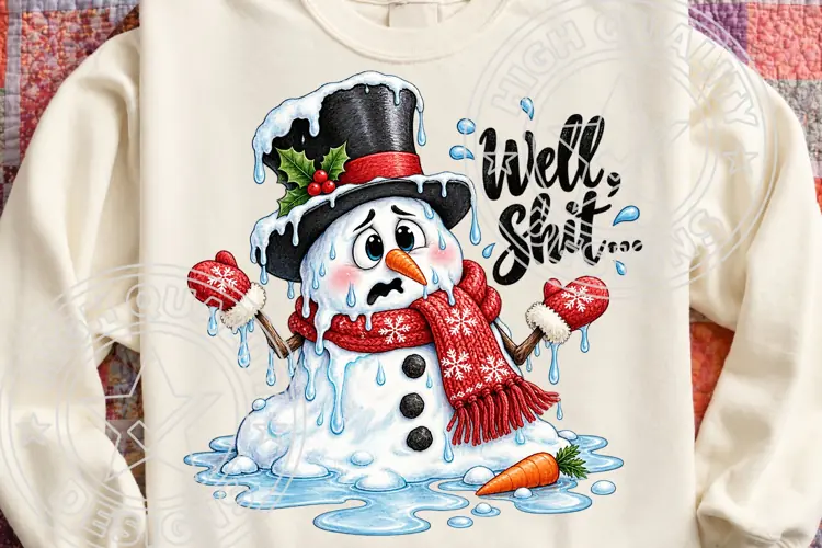 Trending Christmas PNG, Well Shit PNG