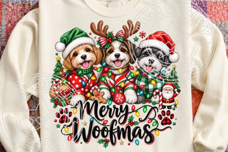 Trending Christmas PNG, Woofmas PNG