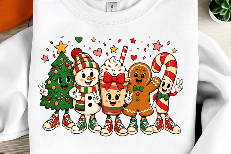 Trending Funny Christmas Friends Shirt