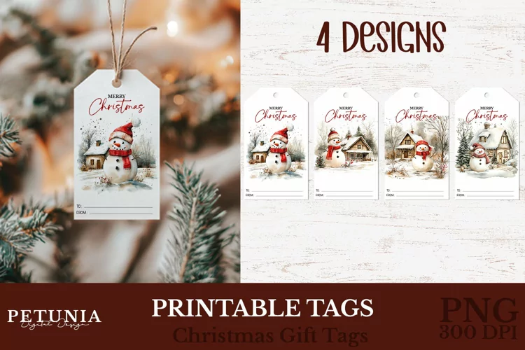 Christmas Gift Tags | Printable Christmas Gift Tags
