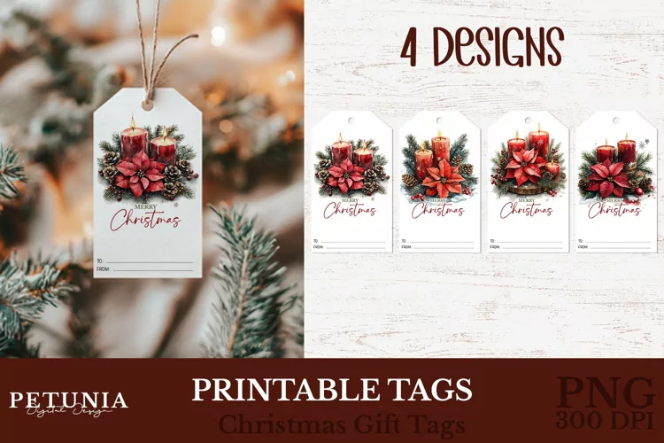 Christmas Gift Tags | Printable Christmas Gift Tags