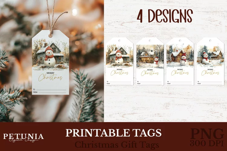 Christmas Gift Tags | Printable Christmas Gift Tags