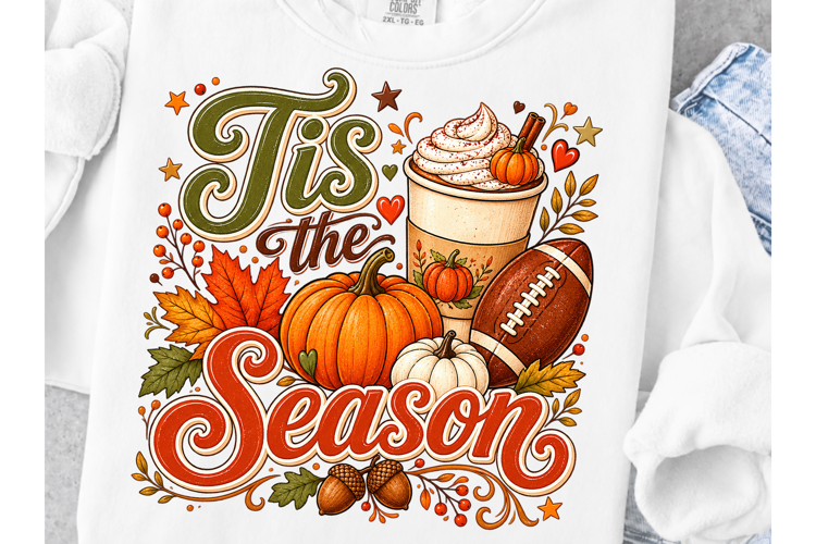Trending Pumpkin PNG,Tis the Season Fall Pumpkin Football Pn