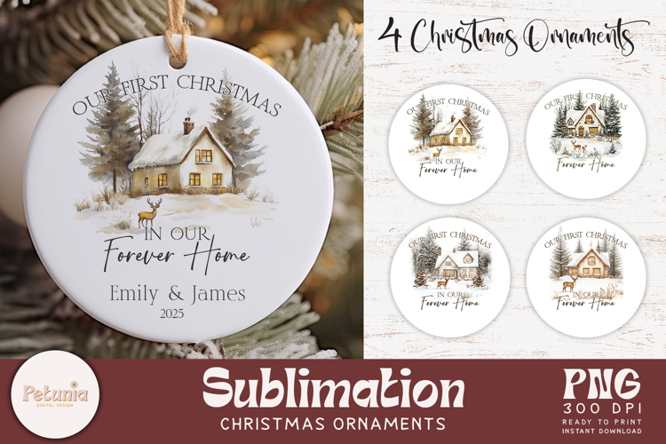 First Christmas Ornament | Christmas Ornament PNG