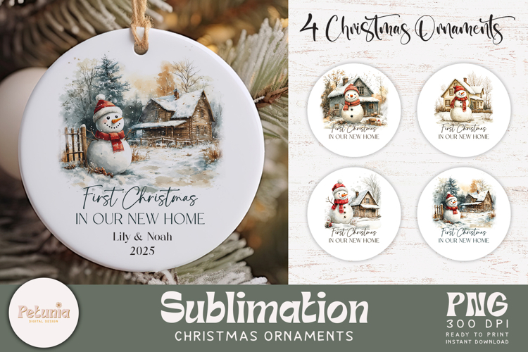 New Home Christmas Ornament | Christmas Ornament PN