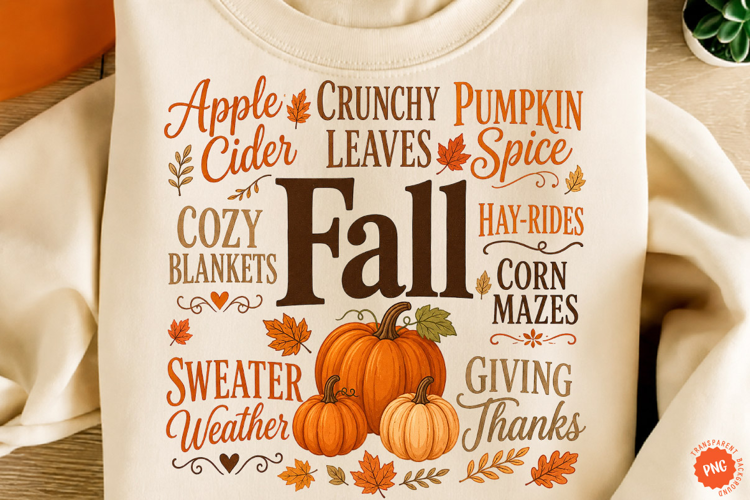 Trendy Fall PNG Fall Vibes Pumpkin Spice Png