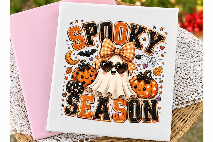 Trendy Halloween Sublimation Design