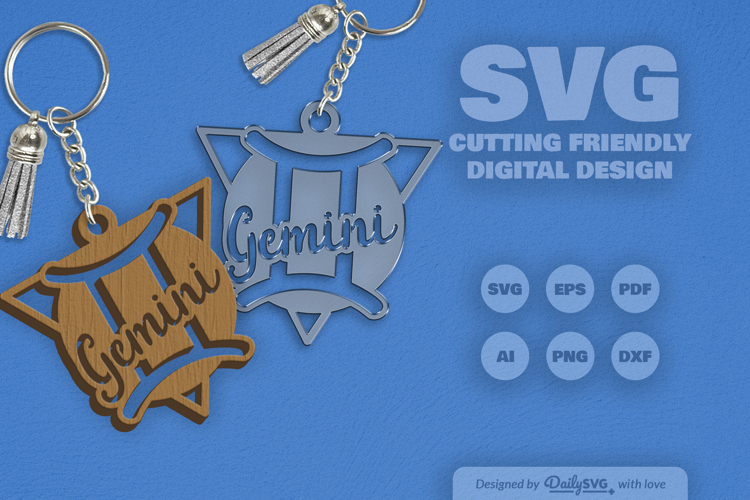 Round Keychain Svg Image 20