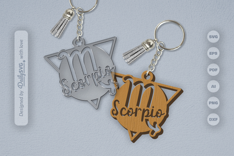 Round Keychain Svg Image 15