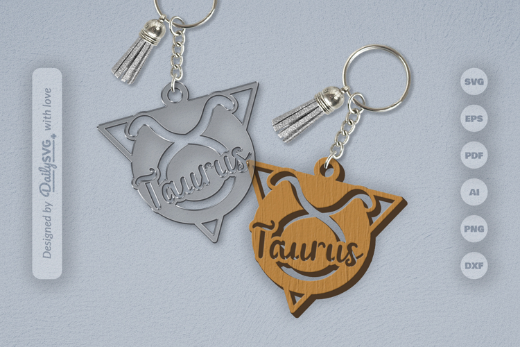 Round Keychain Svg Image 13