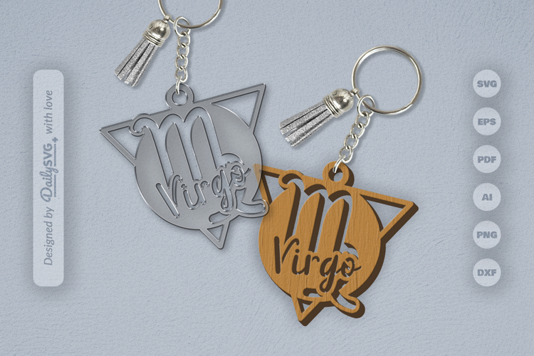 Round Keychain Svg Image 14
