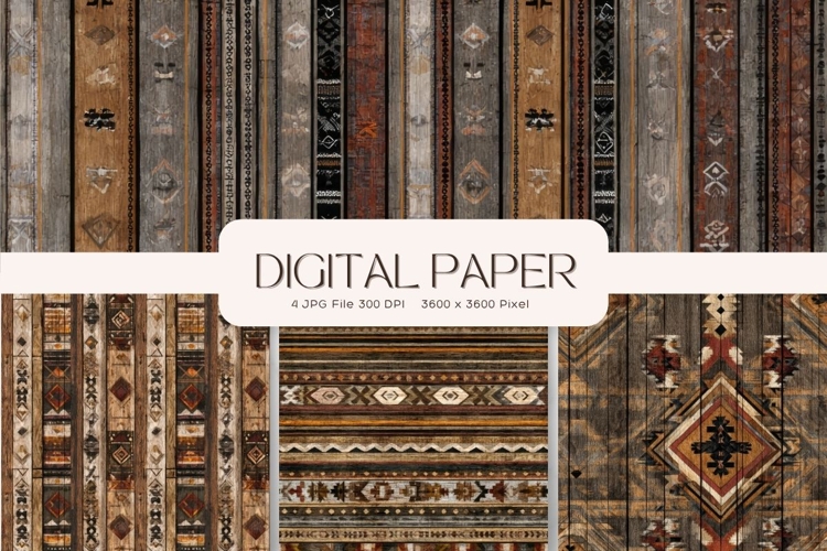 Tribal Fabric Texture Background Bohemian Wallpaper_8