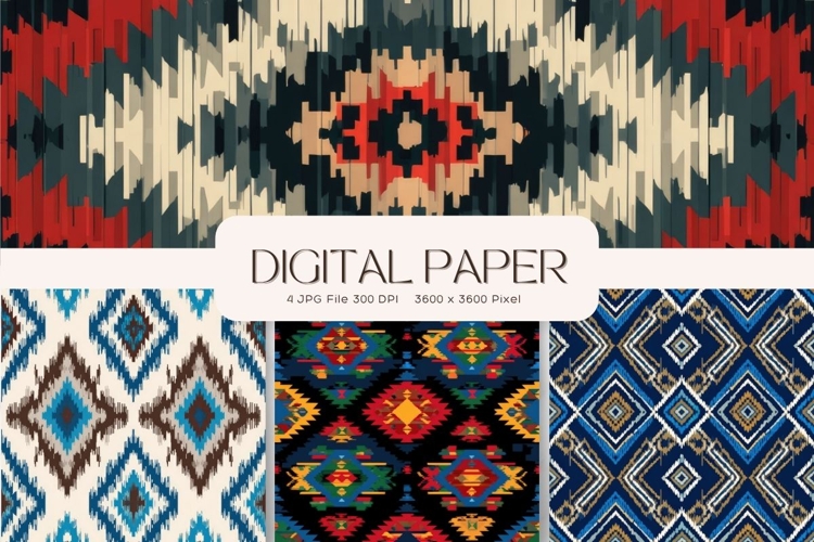 Tribal Fabric Texture Background Bohemian Wallpaper_11