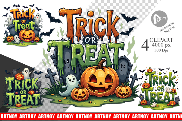 Trick or Treat Clipart