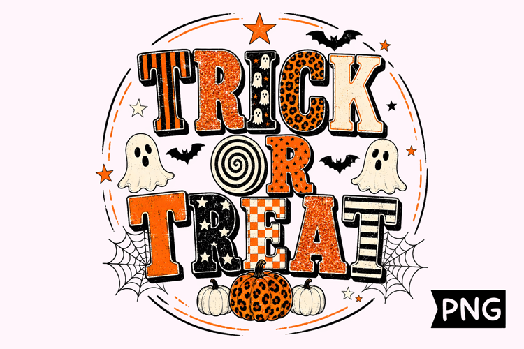 Trick or Treat Halloween Design