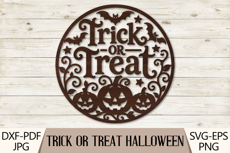 Trick or Treat Halloween SVG File