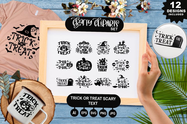 Trick or Treat Clipart Image 23