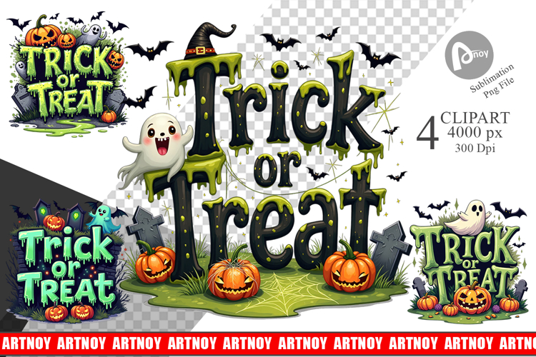 Trick or Treat Clipart