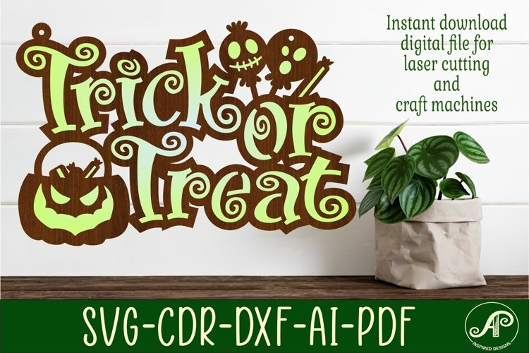 Trick Or Treat Sign Image 22