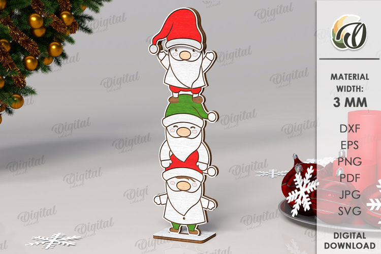 3D Christmas SVG Image 20