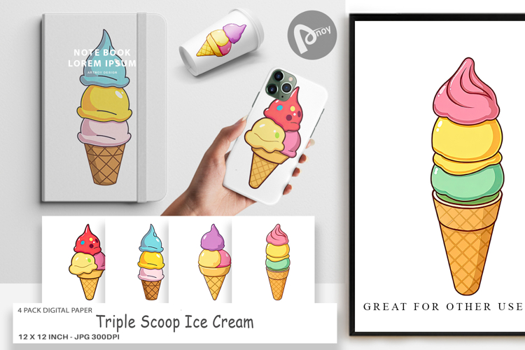 Ice Cream Scoop Clipart Image 12
