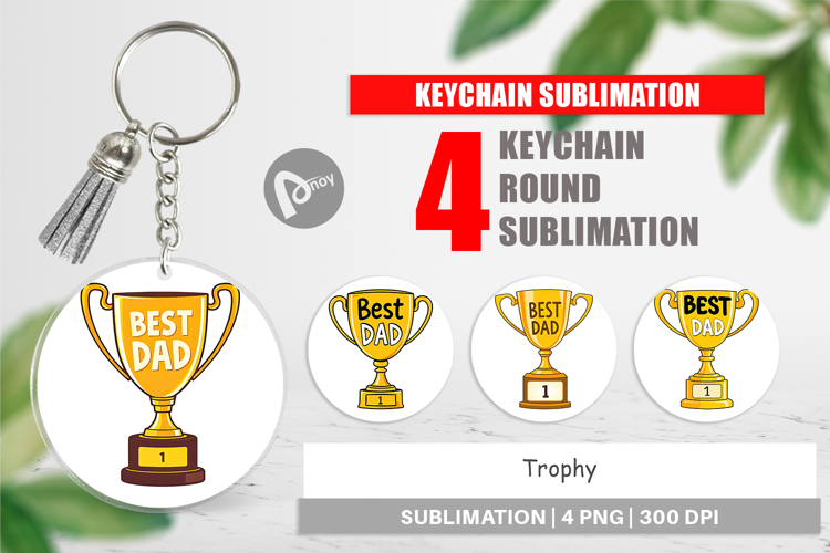 Keychain Trophy