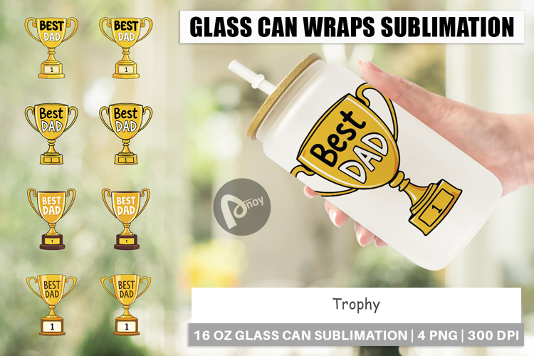 Glass Can Trophy