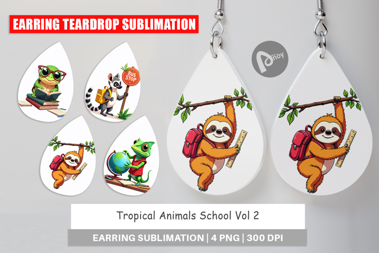 Sublimation Earring Designs Image 3