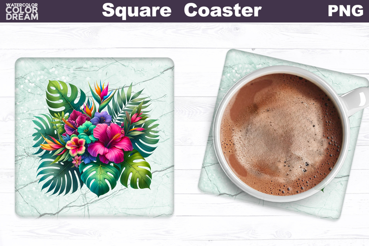 Tropical Flowers Clipart Image 9