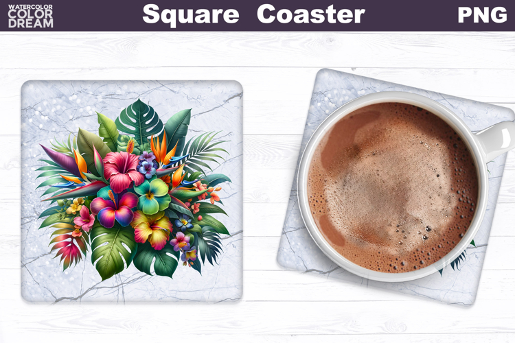 Tropical Flowers Clipart Image 7