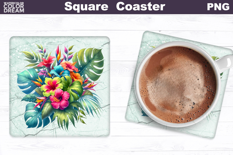 Tropical Flowers Clipart Image 5