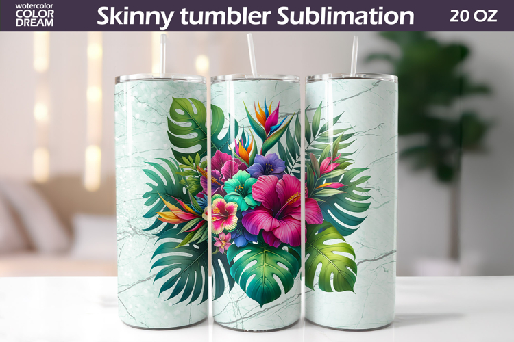 Tropical Flowers Clipart Image 22