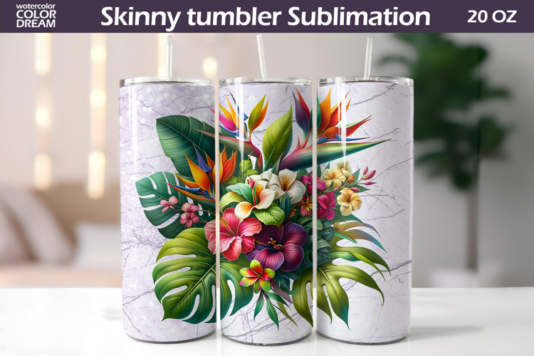 Tropical Flowers Clipart Image 19