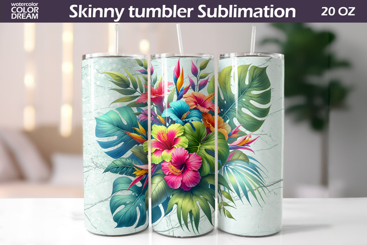 Tropical Flowers Clipart Image 18