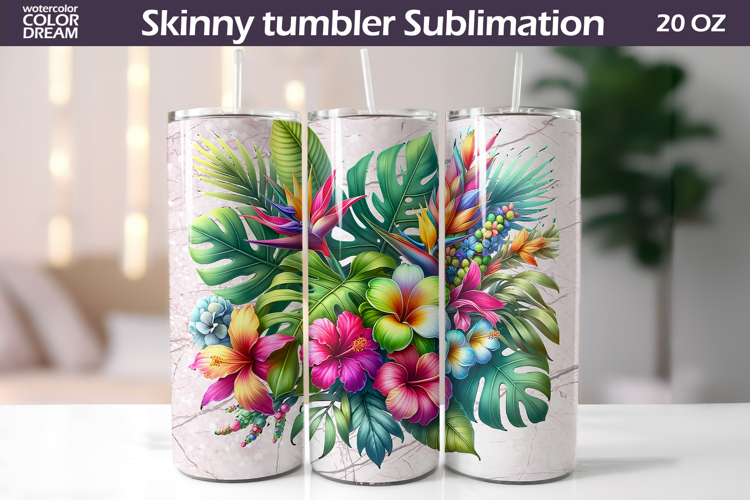Tropical Flowers Clipart Image 15