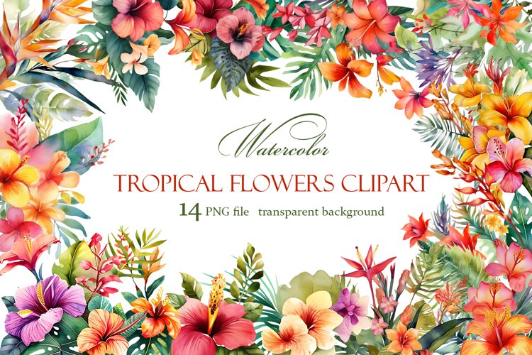 Orchid Clipart Image 8