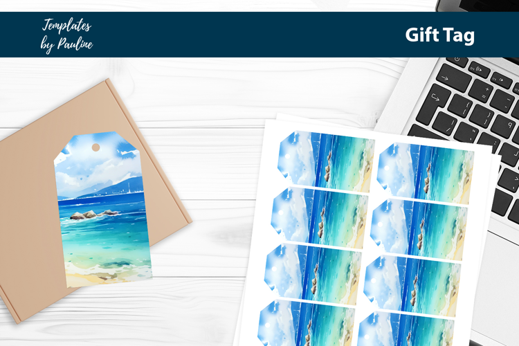 Ocean Packaging Tags Printable