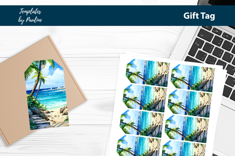 Beach Subscription Box Thank You Tags