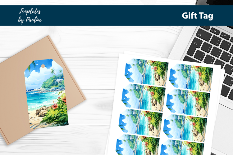 Tropical Teacher Gift Tags Printable