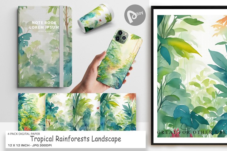 Rainforest Clipart Image 24