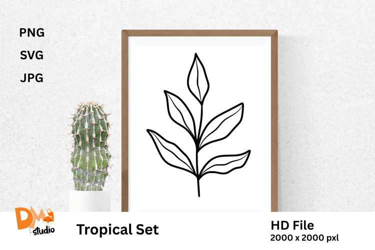 Monstera Illustration Image 17