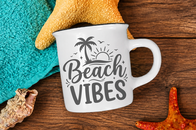 Tropical Summer Beach Vibes SVG