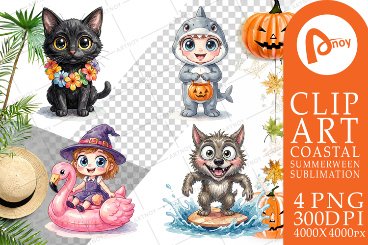 Tropical Trick or Treater Sublimation